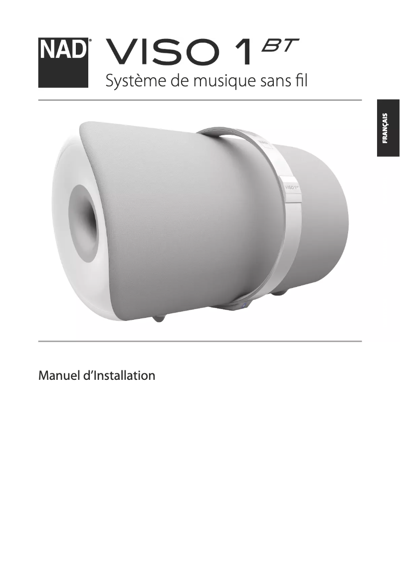 First page image of the manual for Viso 1 BT