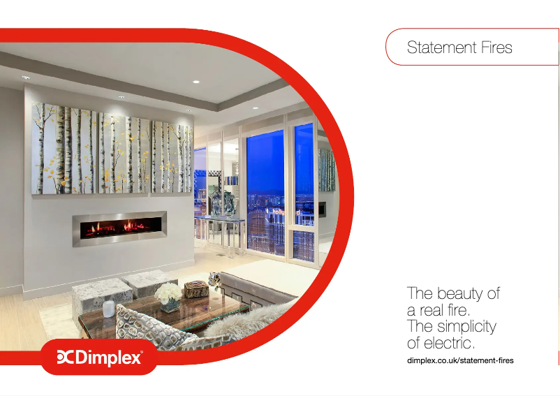 Page 1 of the manual Brochure Dimplex CAS400NH