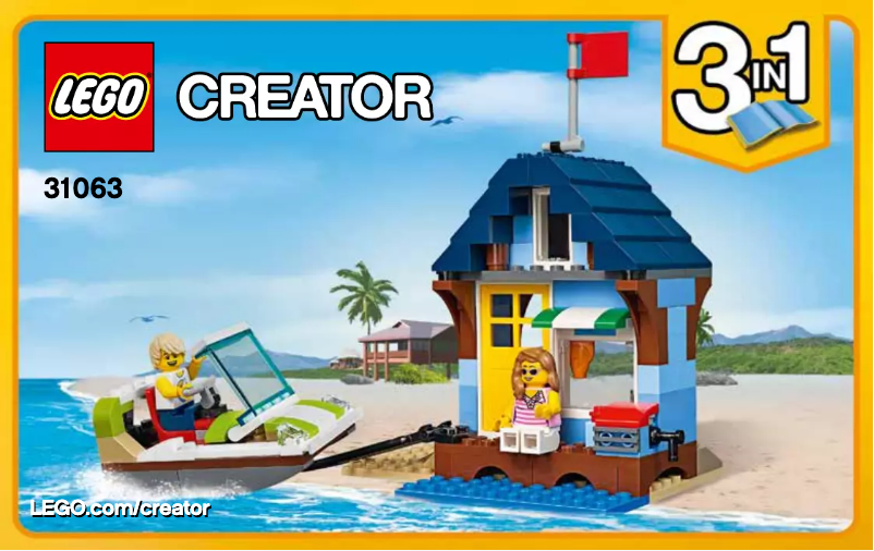 First page image of the manual for Creator 31063