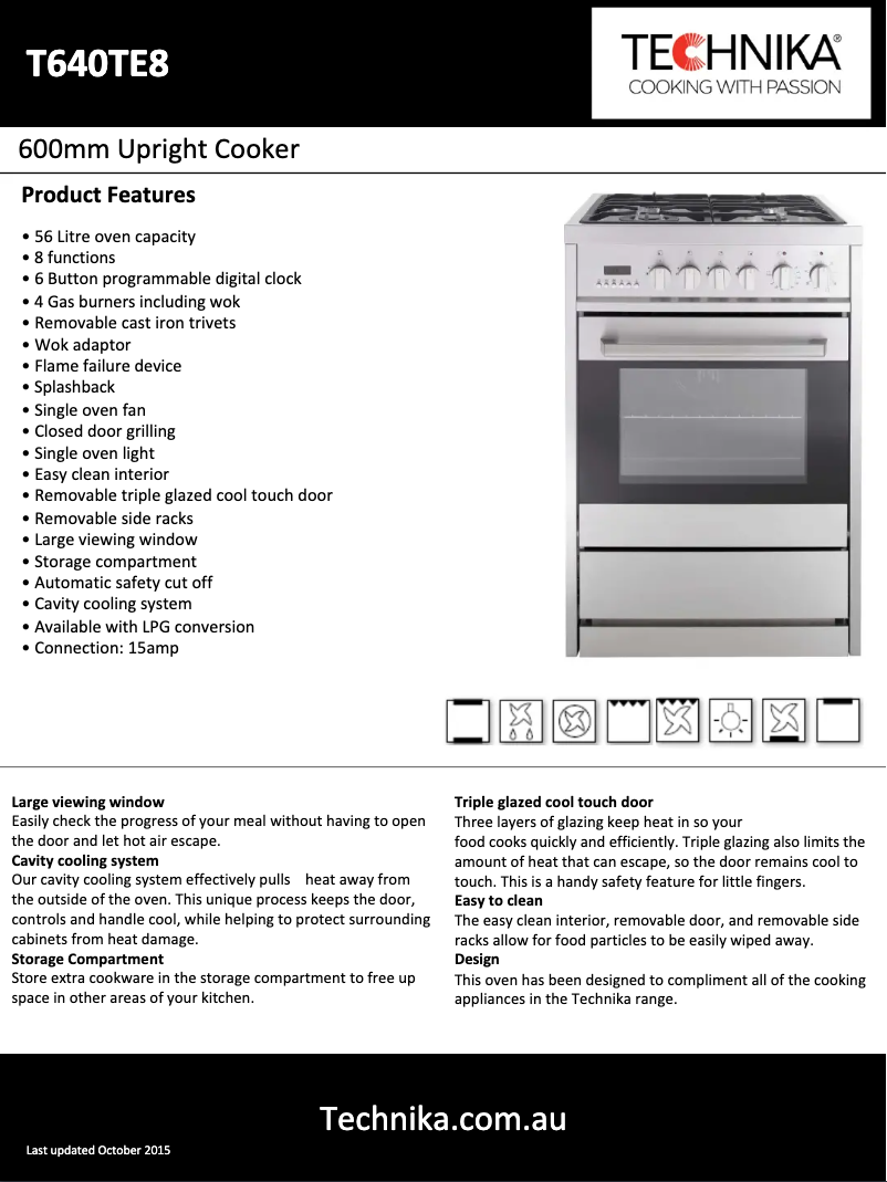 Image de la première page du manuel de l'appareil T640TE8