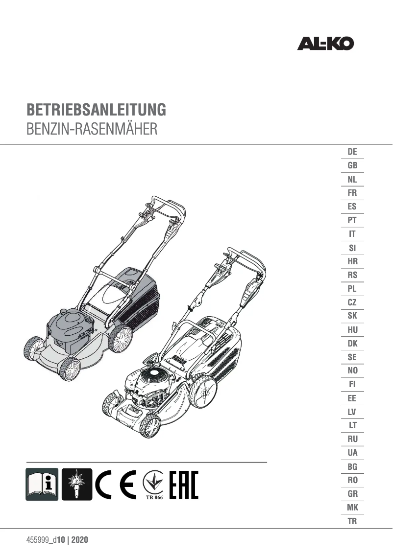 First page image of the manual for Solo 5352 VS ALU