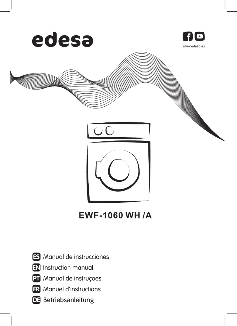 First page image of the manual for EWF-1060 WH