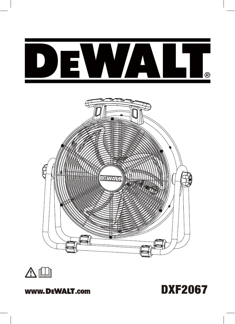 Page 1 of the manual User Manual DeWalt DXF2067