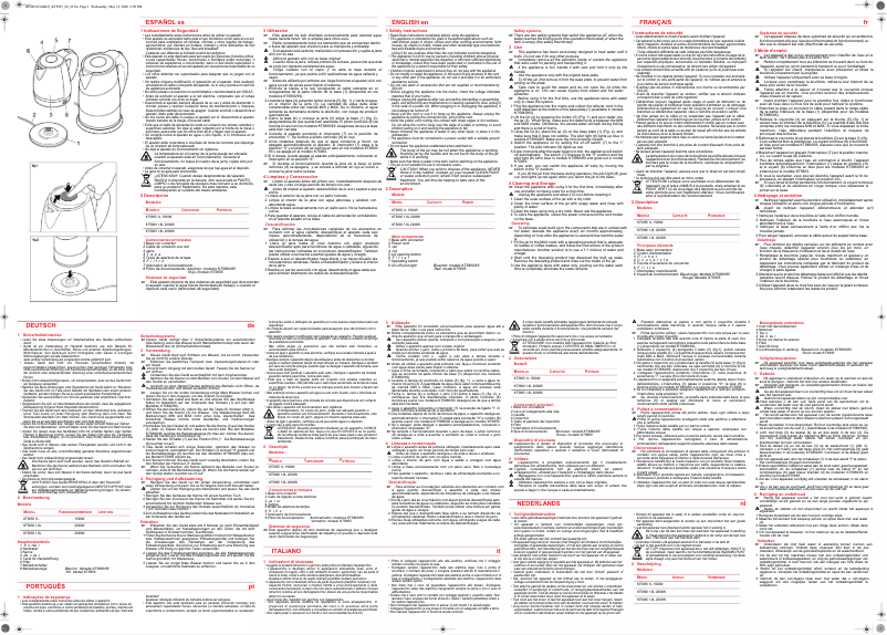 Page 1 of the manual User Manual Solac KT5860