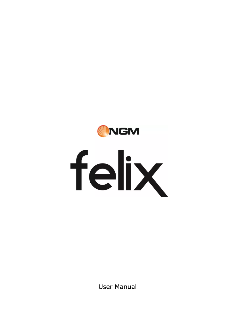 First page image of the manual for Felix