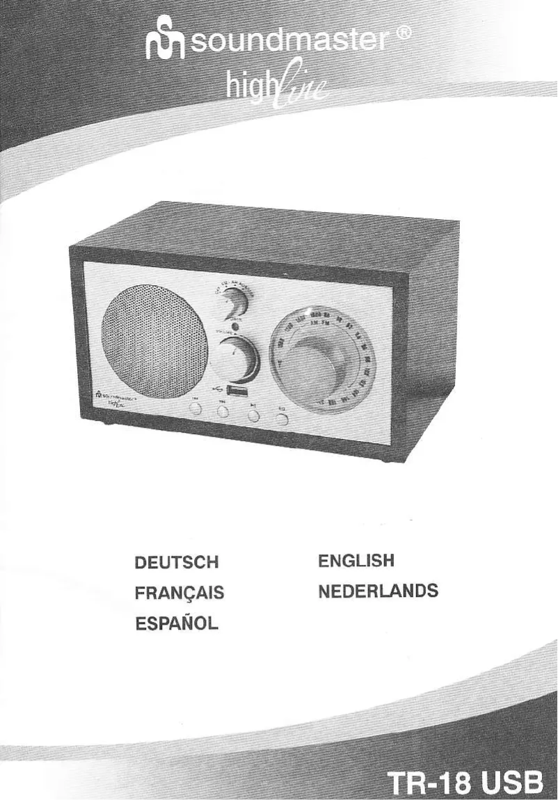 First page image of the manual for TR18