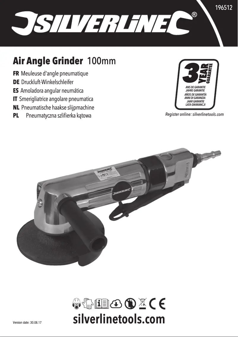 Page 1 de la notice Manuel utilisateur Silverline 196512