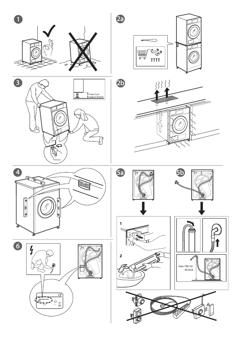 Page 1 of the manual Safety Instructions Whirlpool DSCX 10123