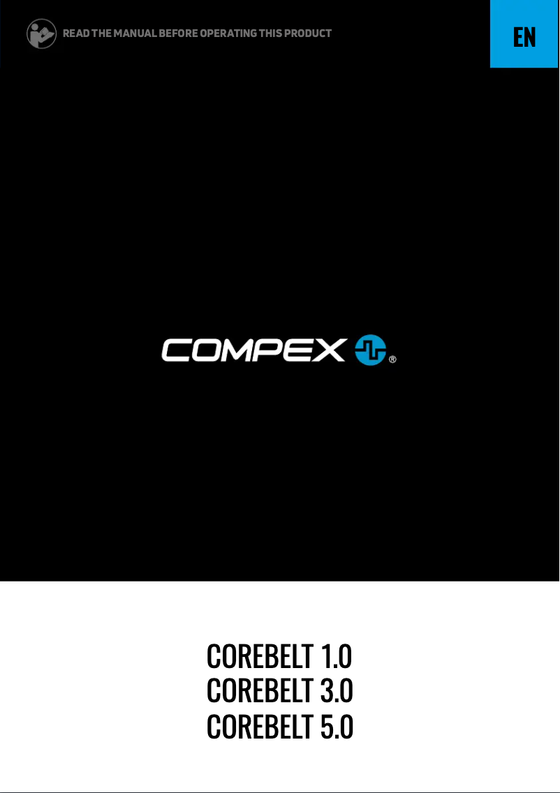 First page image of the manual for Corebelt 1.0