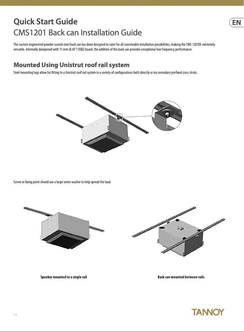First page image of the manual for CMS 1201