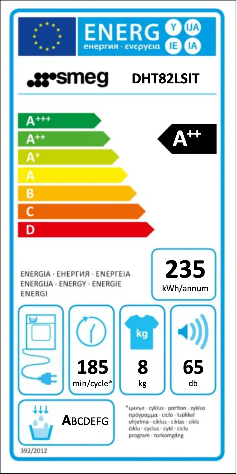 First page image of the manual for DHT82LSIT