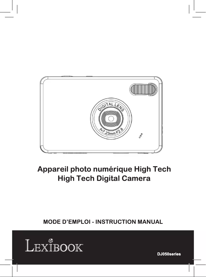 First page image of the manual for DJ050SP