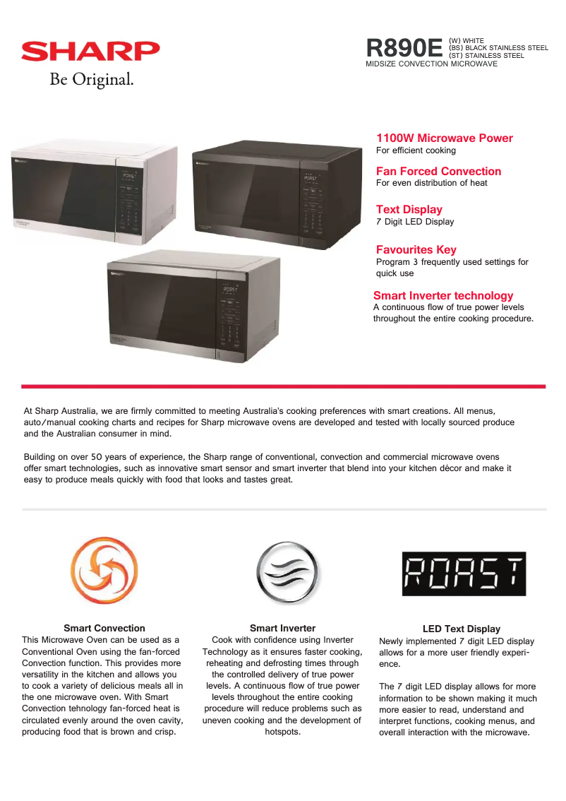 First page image of the manual for R-890E