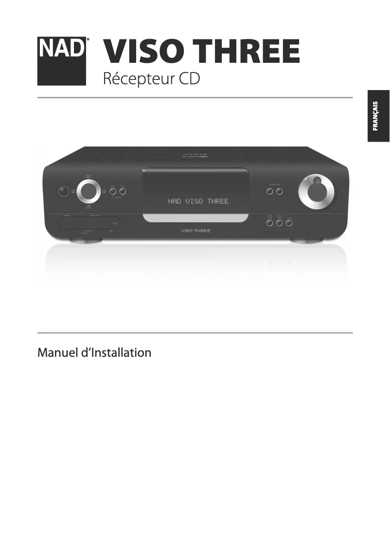 First page image of the manual for Viso Three