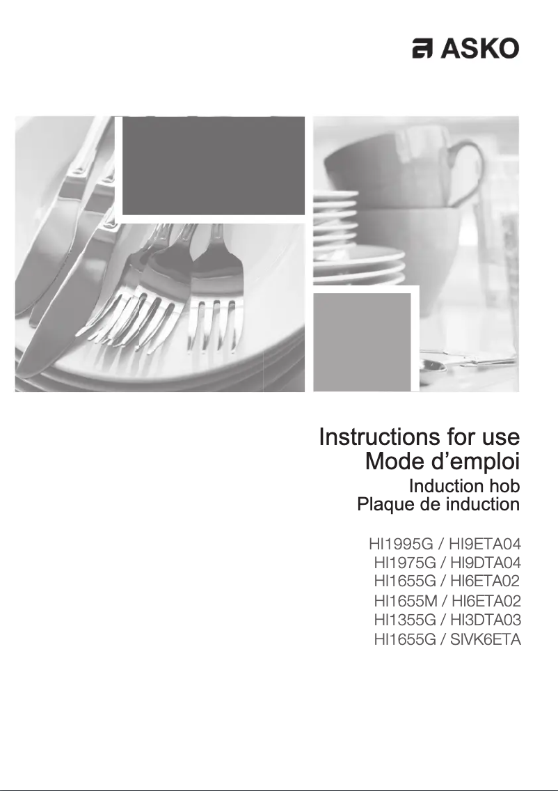 First page image of the manual for HI1655M