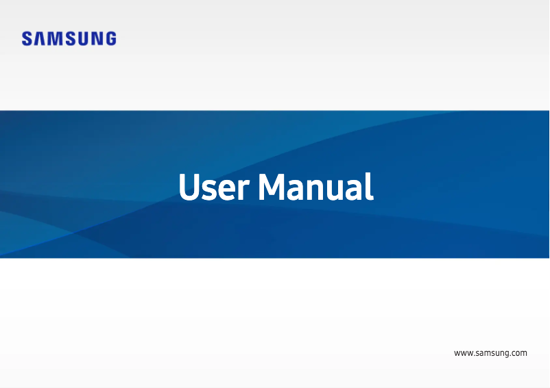 Page 1 of the manual User Manual Samsung Galaxy Book4 Pro 16