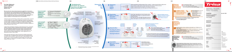 Page 1 of the manual User Manual Trisa 9330-44