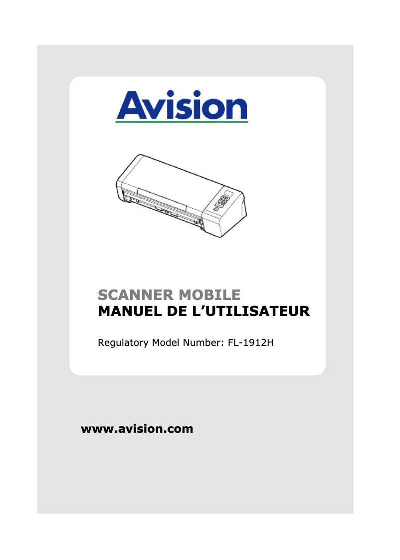 First page image of the manual for AD225WN