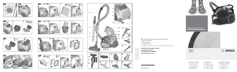 First page image of the manual for Runn´n BGS4SIL73