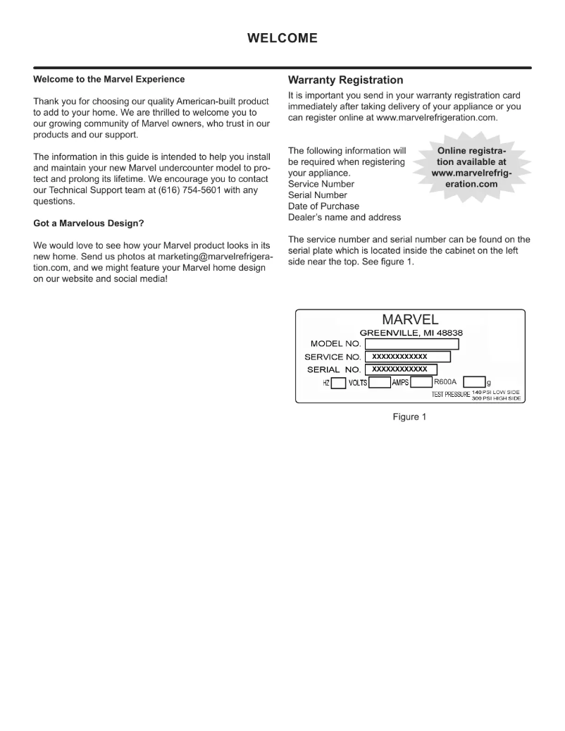 First page image of the manual for MLBV024SS01A