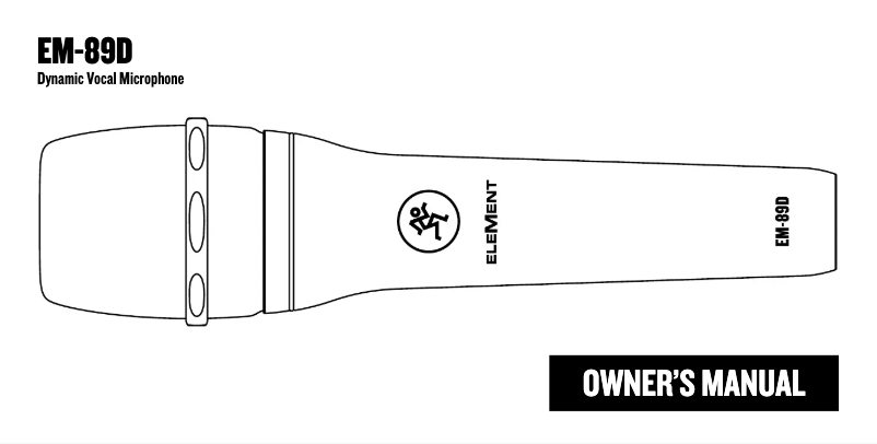 First page image of the manual for Performer Bundle