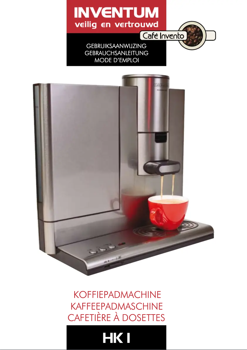 Page 1 of the manual User Manual Inventum HK1