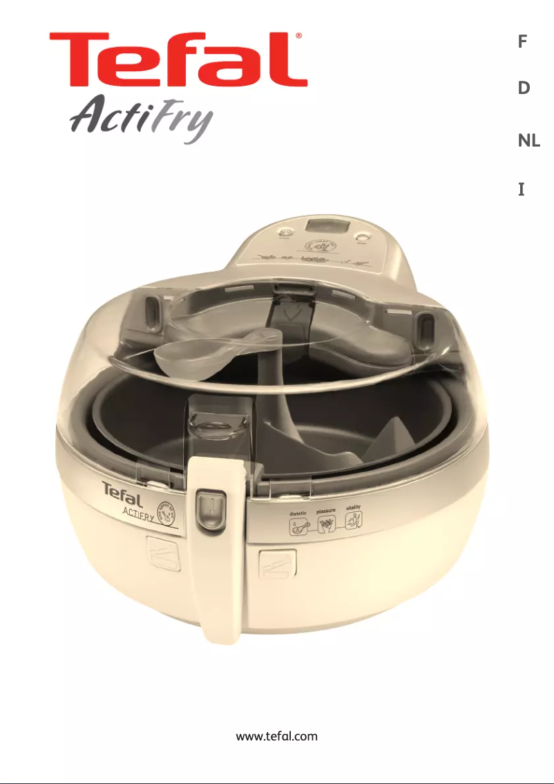 Page 1 of the manual User Manual Tefal GLOBUS ActiFry FZ7000.PS