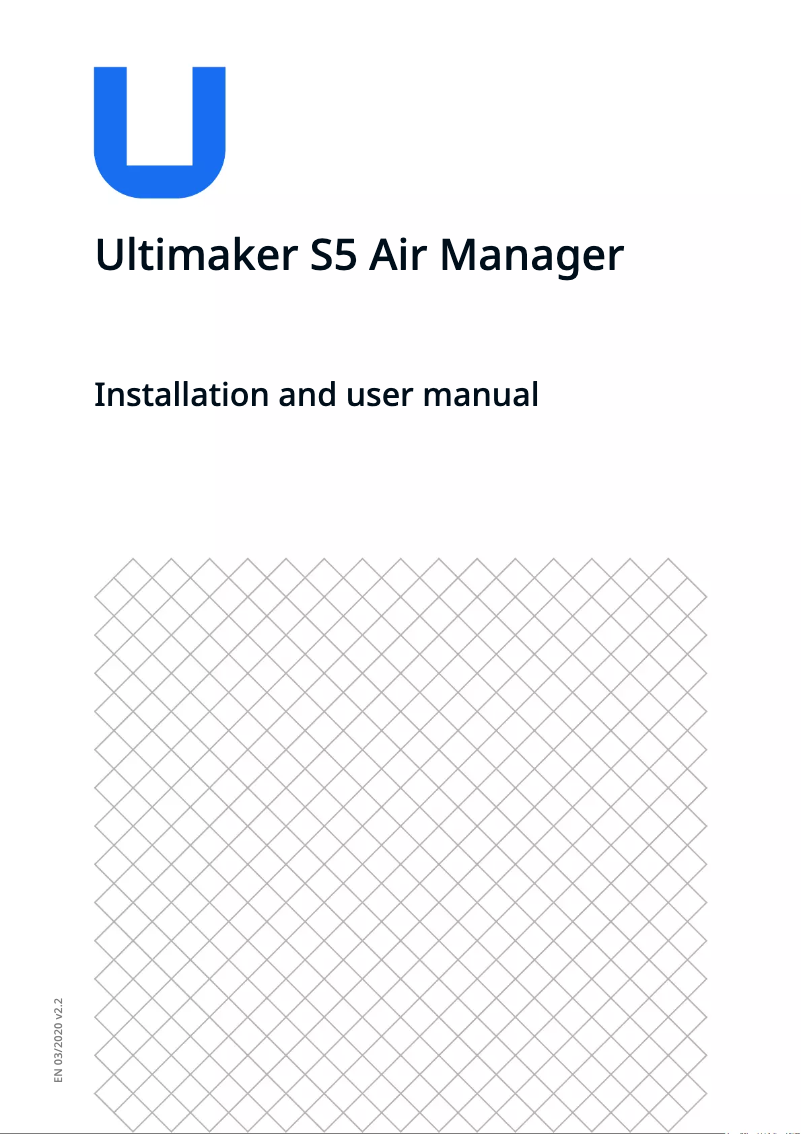First page image of the manual for S5 Air Manager