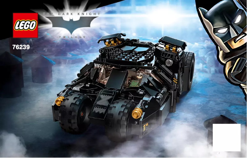 First page image of the manual for Batmobile Tumbler 6239