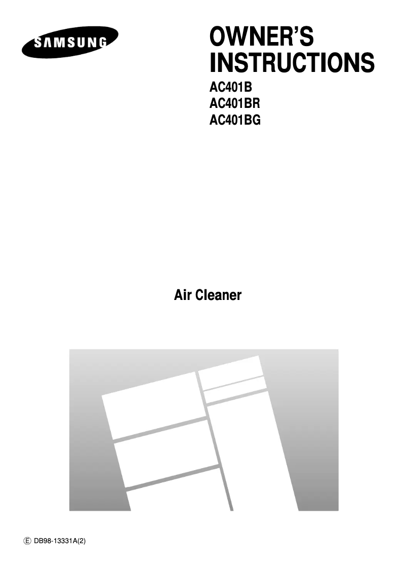 Page 1 of the manual User Manual Samsung AC401BR