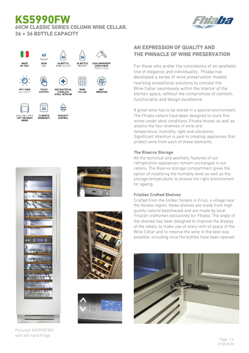 First page image of the manual for KS5990FW3