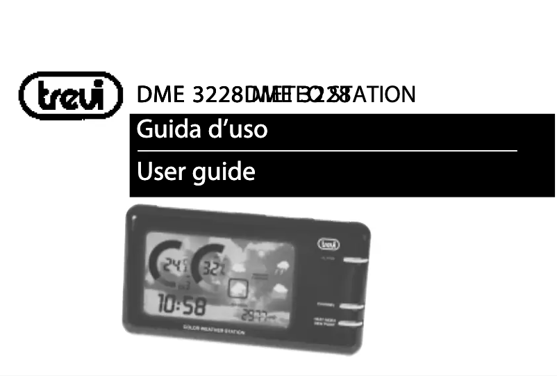 Page 1 of the manual User Manual Trevi DME 3228