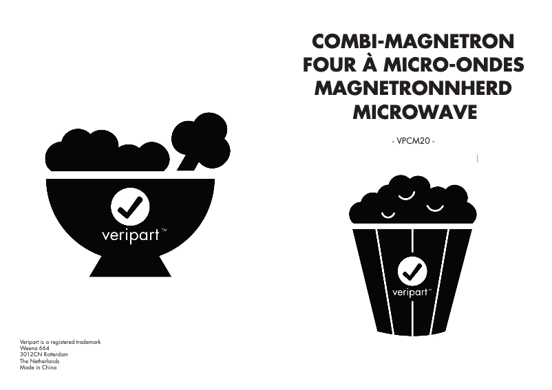 First page image of the manual for VPCM20