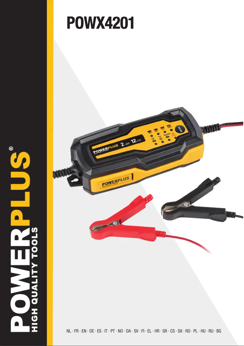 Page 1 of the manual User Manual PowerPlus POWX4201
