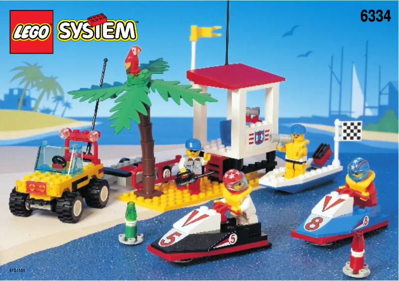 Page 1 of the manual User Manual Lego City 6334