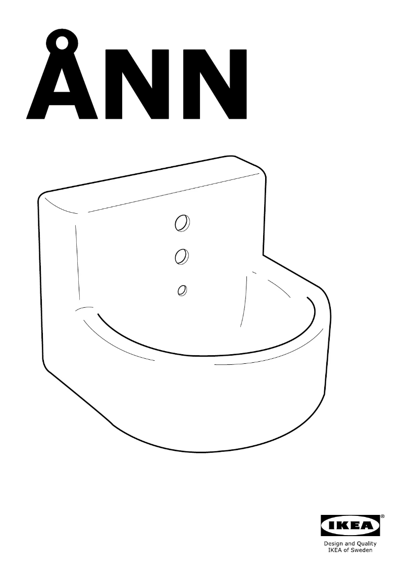 First page image of the manual for ANN