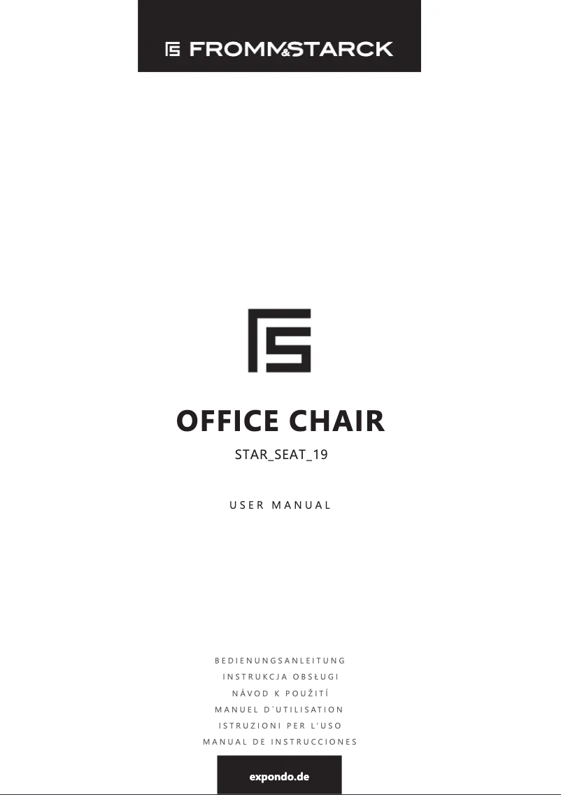 First page image of the manual for STAR_SEAT_19