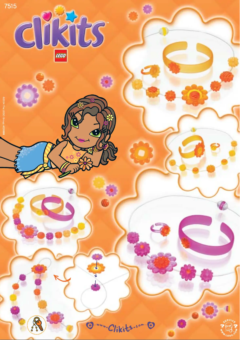 First page image of the manual for Clikits 7515