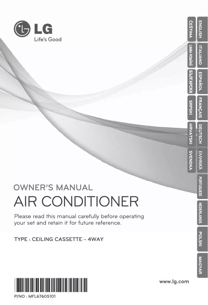 Page 1 of the manual User Manual LG ARNU36