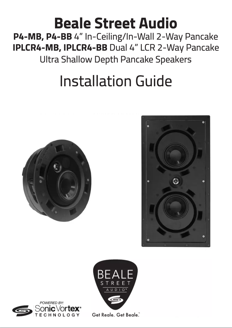 Page 1 of the manual User Manual Beale P4-MB
