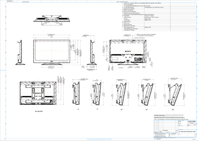 First page image of the manual for Bravia KDL-32BX330