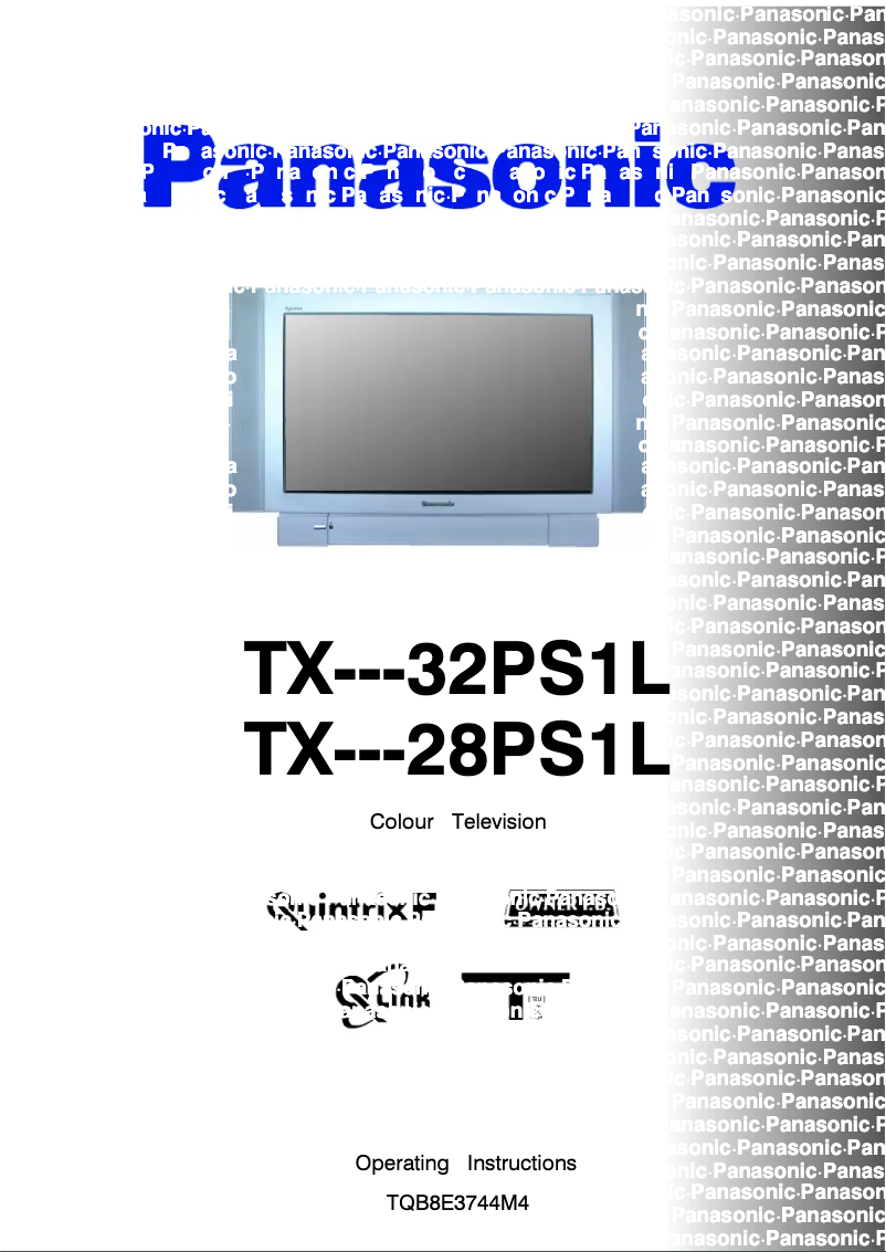 First page image of the manual for TX-32PS1L