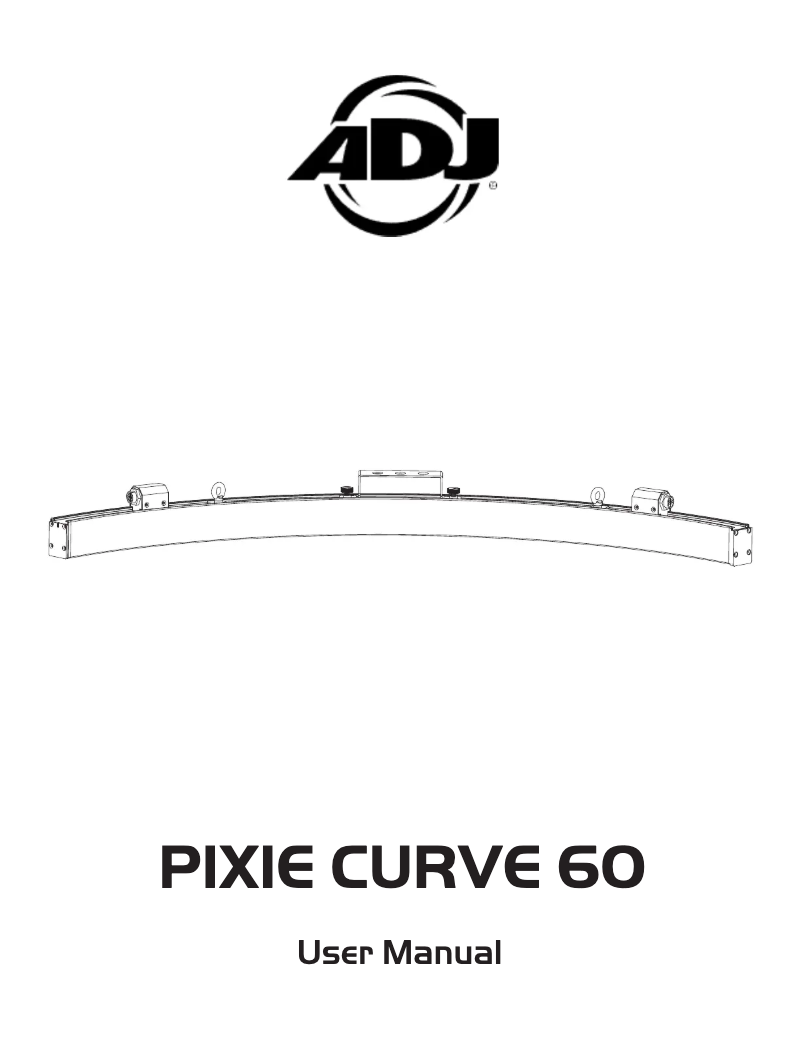First page image of the manual for Pixie Curve 60