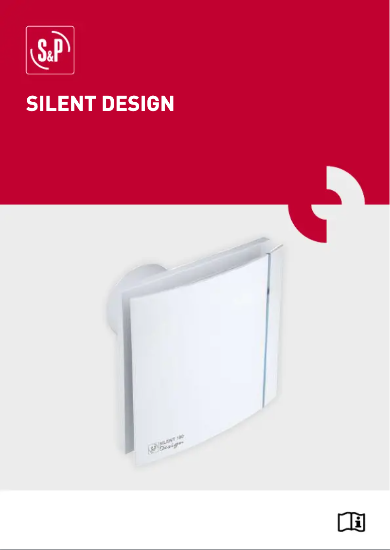 Page 1 of the manual User Manual Soler & Palau SILENT DESIGN