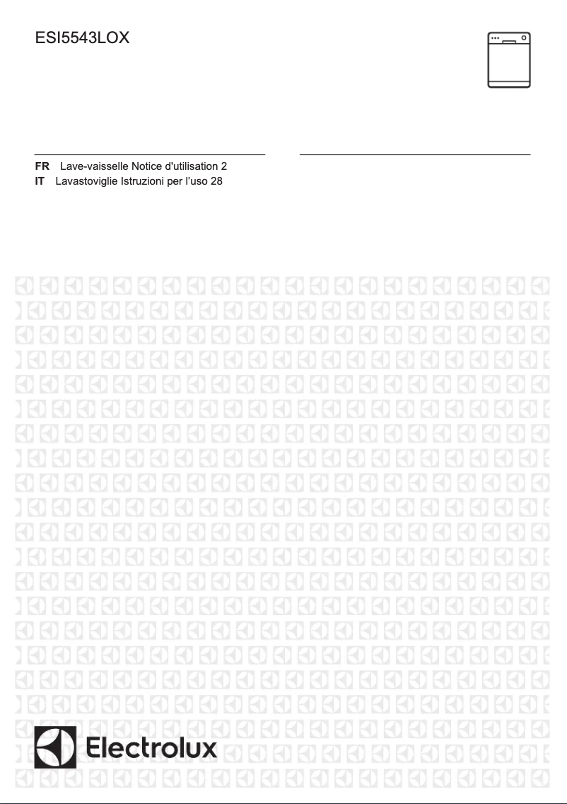 Page 1 of the manual User Manual Electrolux ESI5543LOX