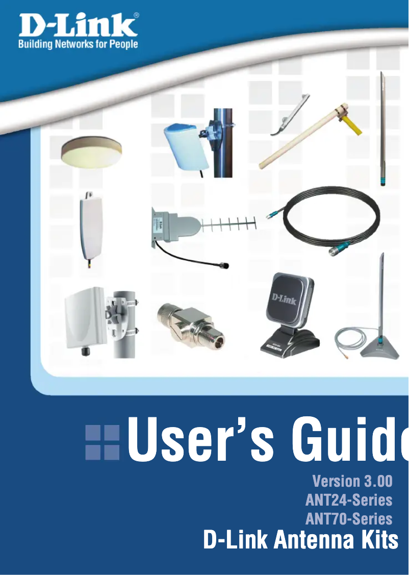 First page image of the manual for ANT24-1202