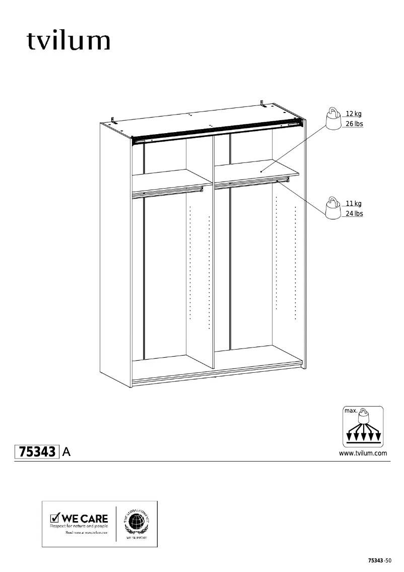 First page image of the manual for 75343