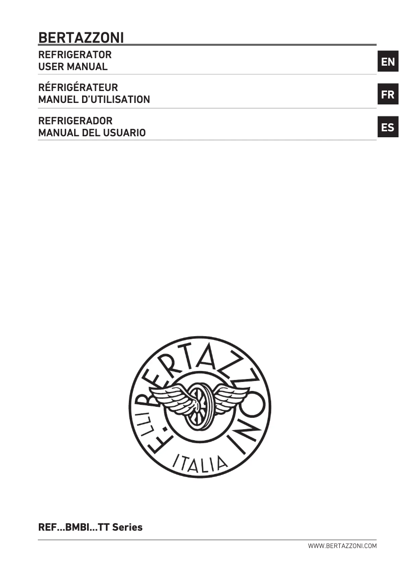 Page 1 of the manual User Manual Bertazzoni REF30BMBIPRT
