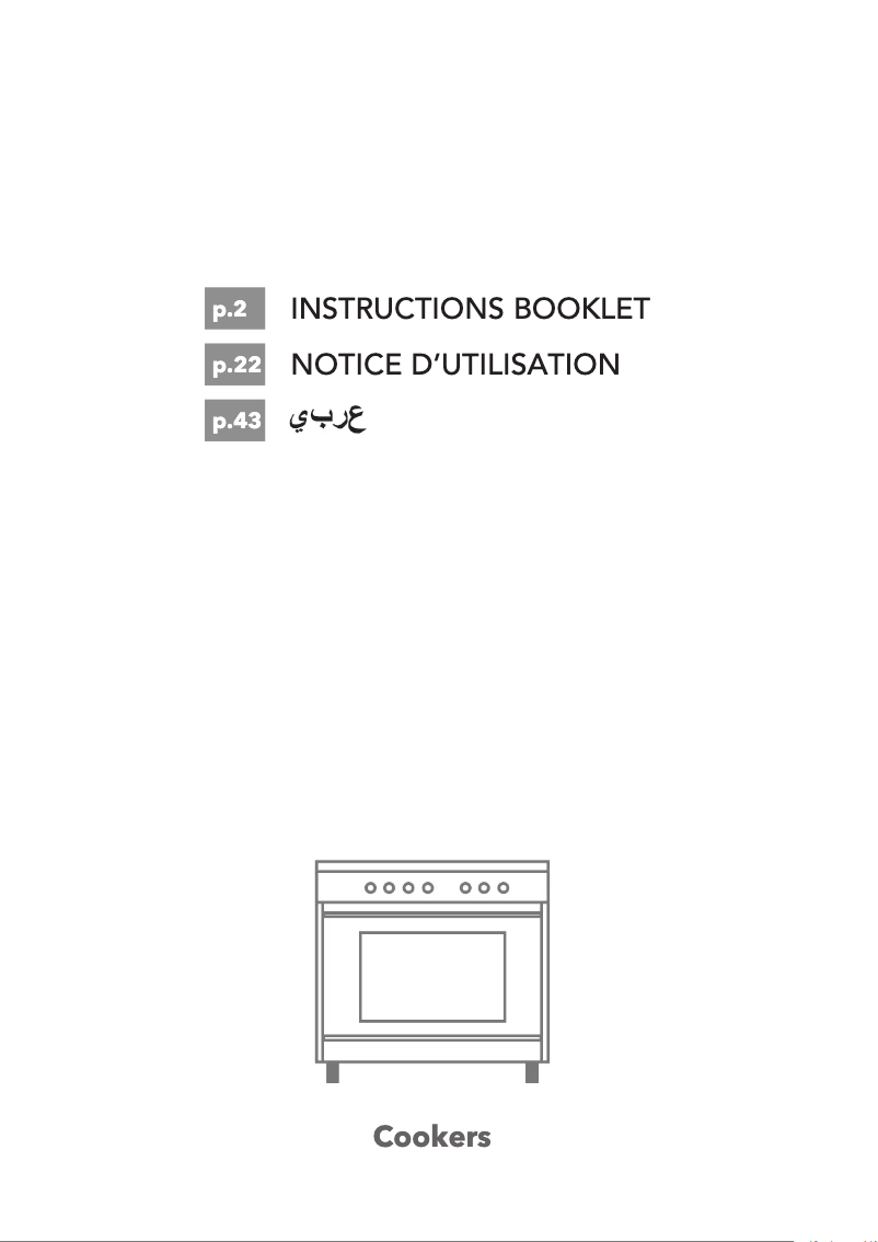 Page 1 of the manual User Manual Glem Gas UN9622GI