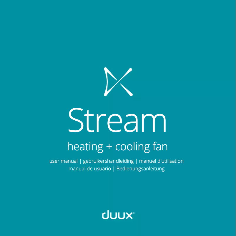 First page image of the manual for Stream DXHCF01